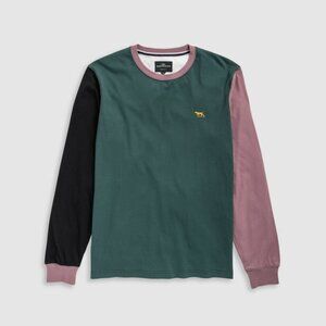 Rodd & Gunn Sport Fit Wnwn T-Shirt Crewneck Long Sleeve Colorblock Cotton